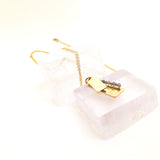 Birthstone Initial Tag Necklace - Lolabean