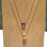 Gemstone + Nugget Necklaces - Lolabean