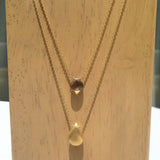 Gemstone + Nugget Necklaces - Lolabean